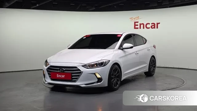 Hyundai Avante AD 2018 Белый из Кореи