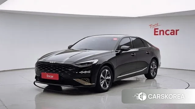 Kia K8 Hybrid 2022 Черный из Кореи