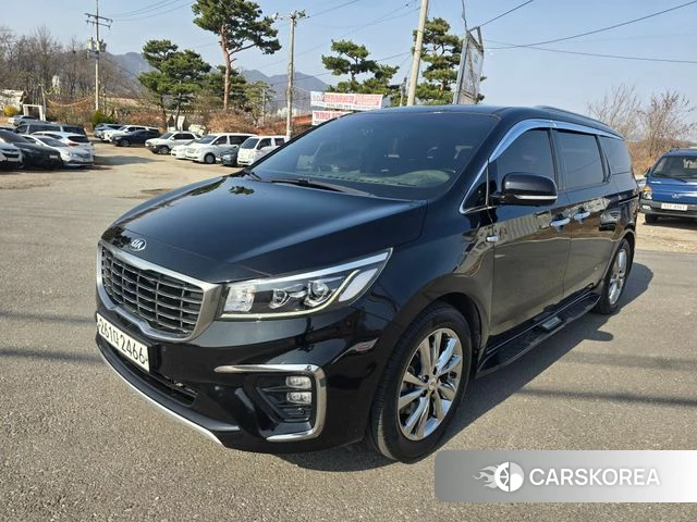 Kia The New Carnival 2019 Черный из Кореи