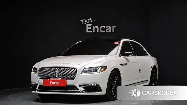Lincoln Continental 10th Generation 2018 Белый из Кореи