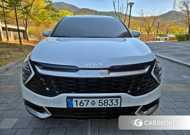 Kia Sportage 5th Generation Hybrid 2024 Белый из Кореи