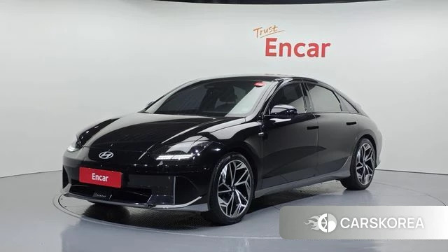 Hyundai Ionic 6 2023 Черный из Кореи