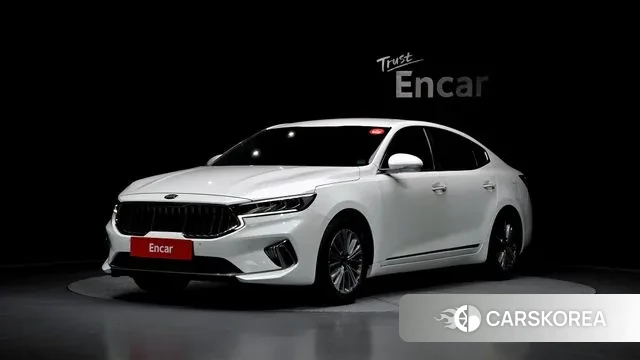 Kia K7 Premier Hybrid 2021 Белый из Кореи