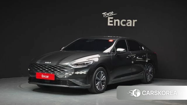 Kia K8 Hybrid 2023 Серый из Кореи