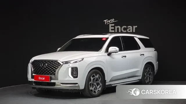 Hyundai Palisade 2021 Белый из Кореи
