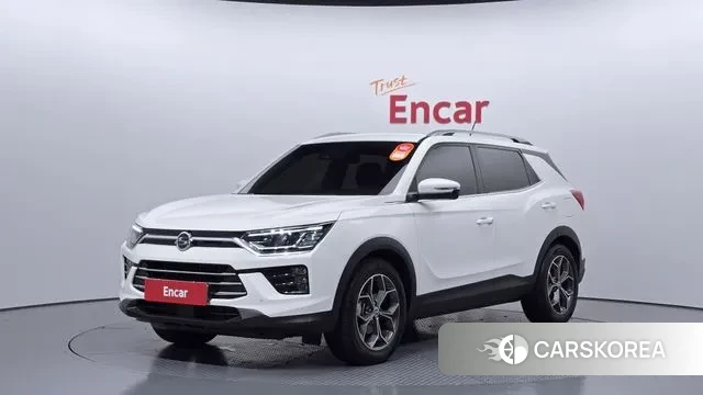 Ssangyong Beautiful Korando 2019 Белый из Кореи