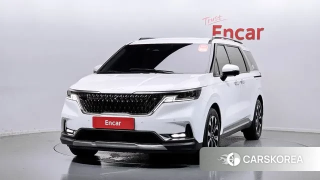 Kia Carnival 4th generation 2023 Белый из Кореи
