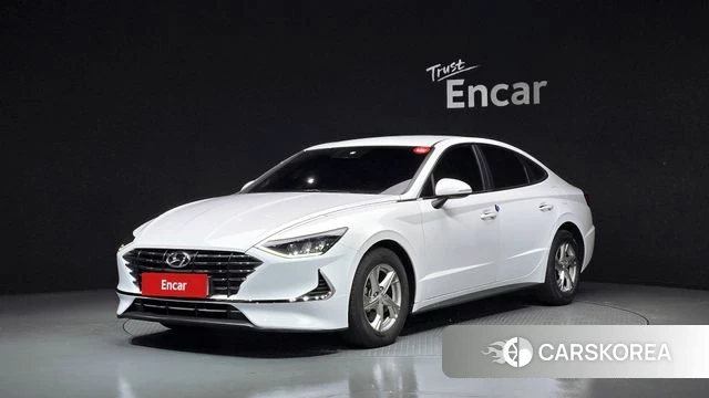 Hyundai Sonata (DN8) 2019 Белый из Кореи