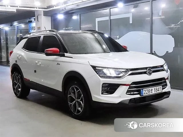Ssangyong Beautiful Korando 2021 Белый из Кореи