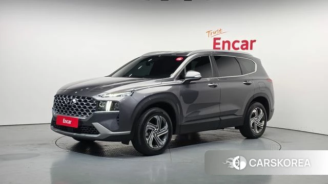 Hyundai The New Santa Fe 2021 Серый из Кореи