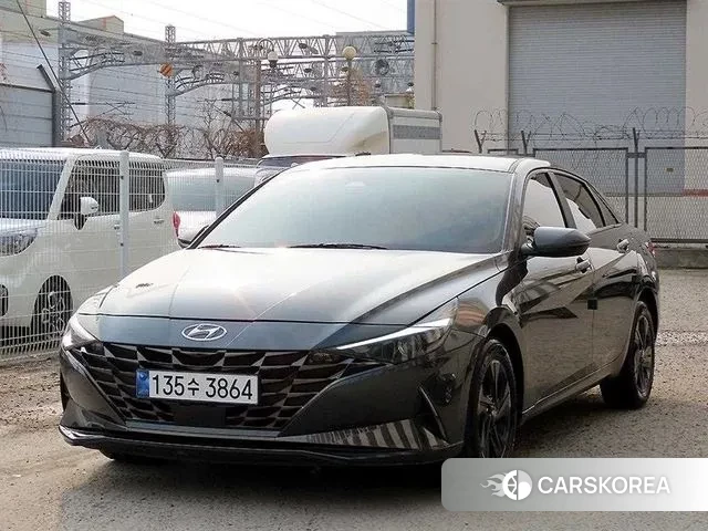 Hyundai Avante (CN7) 2022 Коричневый из Кореи