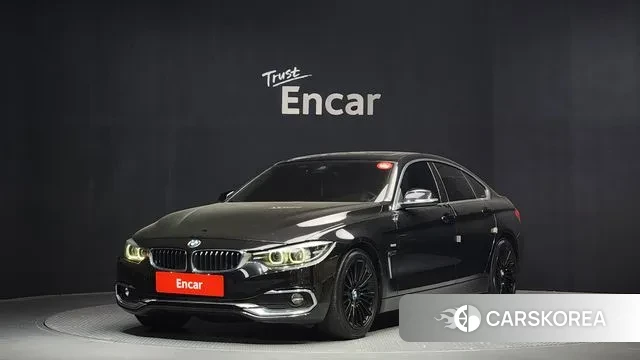 BMW 4 Series (F32) 2018 Черный из Кореи