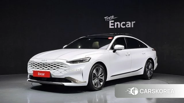 Kia K8 Hybrid 2022 Белый из Кореи