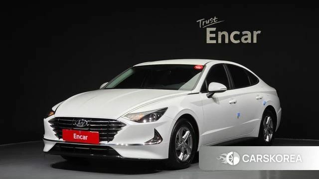 Hyundai Sonata (DN8) 2022 Белый из Кореи