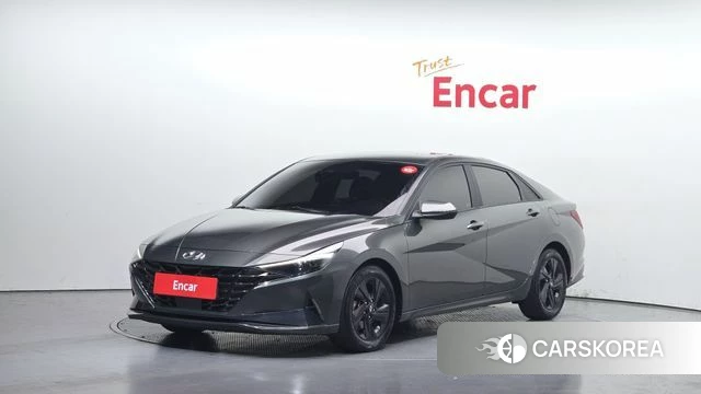 Hyundai Avante (CN7) 2022 Серый из Кореи