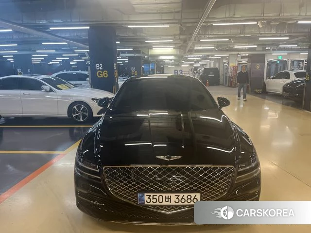 Genesis G80 (RG3) 2023 Черный из Кореи