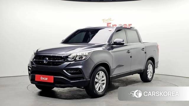 Ssangyong Rexton Sports 2021 Серебристо-серый из Кореи