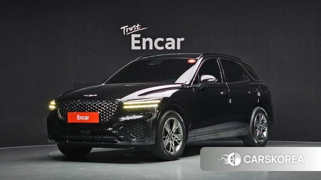 Genesis GV70 2021 Черный из Кореи