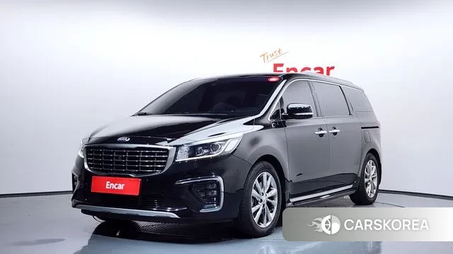 Kia The New Carnival 2019 Черный из Кореи