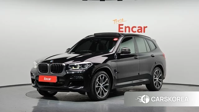 BMW X3 (G01) 2021 Черный из Кореи