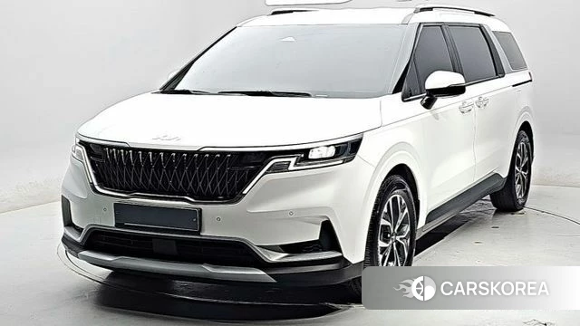 Kia Carnival 4th generation 2021 Белый из Кореи