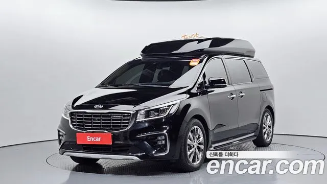 Kia The New Carnival 2019 Черный из Кореи