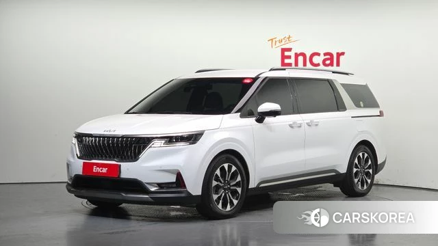 Kia Carnival 4th generation 2022 Белый из Кореи