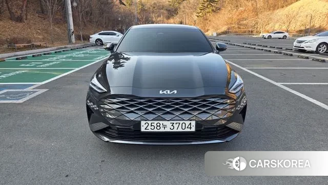 Kia K8 Hybrid 2022 Серый из Кореи