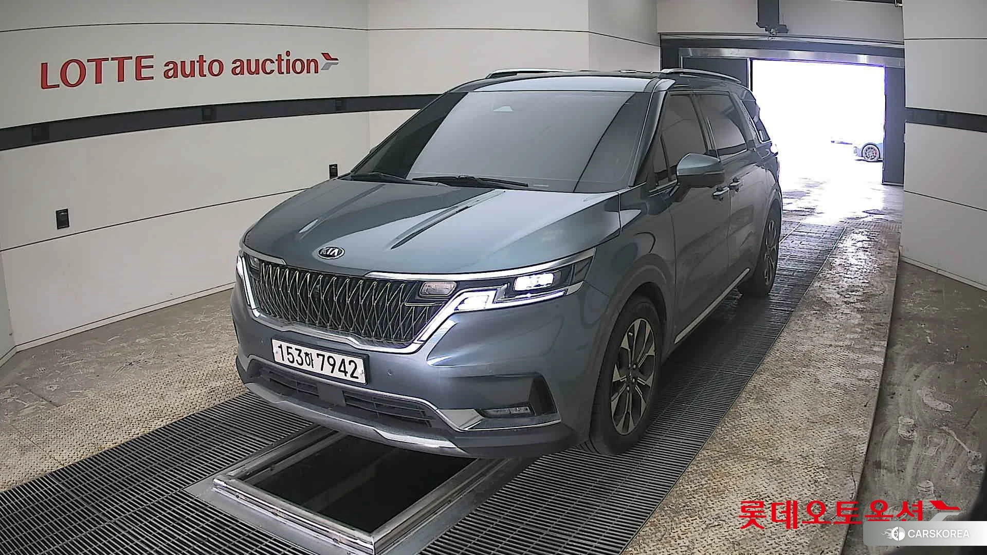 Kia Carnival 2021 Astra Blue из Кореи