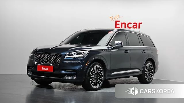 Lincoln Aviator 2nd generation 2022 Серый из Кореи