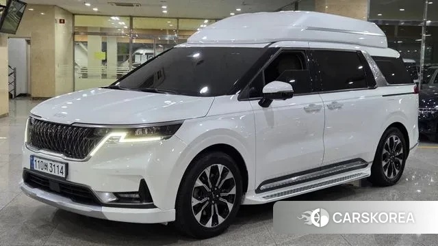 Kia Carnival 4th generation 2021 Белый из Кореи