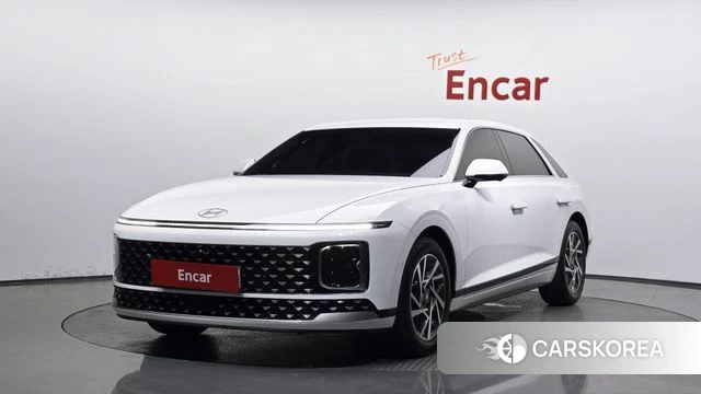 Hyundai Grandeur Hybrid (GN7) 2025 Белый из Кореи