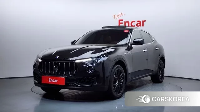 Maserati Levante 2018 Черный из Кореи