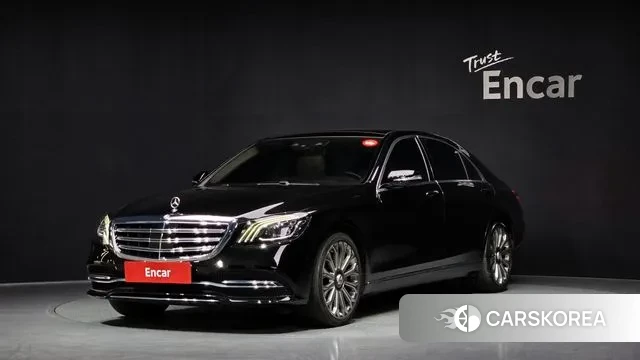 Mercedes-Benz S-Class W222 2020 Черный из Кореи