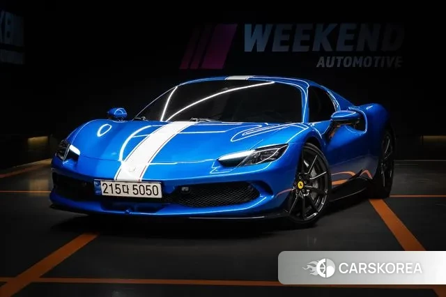 Ferrari 296 GTS 2023 Синий из Кореи