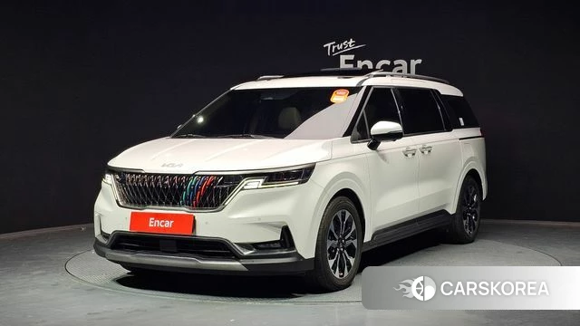 Kia Carnival 4th generation 2021 Белый из Кореи