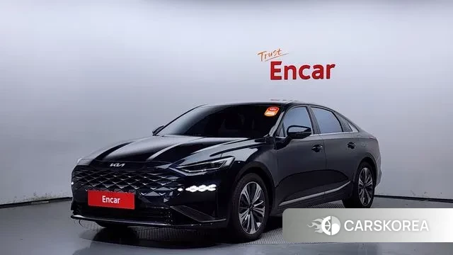 Kia K8 Hybrid 2023 Синий из Кореи