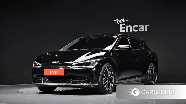 Kia EV6 2022 Черный из Кореи