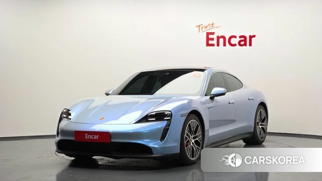 Porsche Taycan 2021 Белый из Кореи