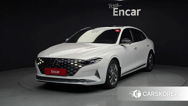 Hyundai The New Grandeur IG Hybrid 2020 Белый из Кореи