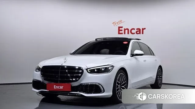 Mercedes-Benz S-Class W223 2024 Белый из Кореи