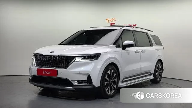Kia Carnival 4th generation 2021 Белый из Кореи