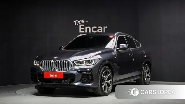 BMW X6 (G06) 2022 Серый из Кореи