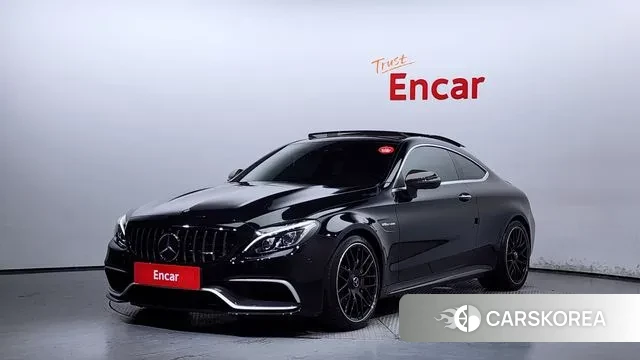 Mercedes-Benz C-Class W205 2018 Черный из Кореи