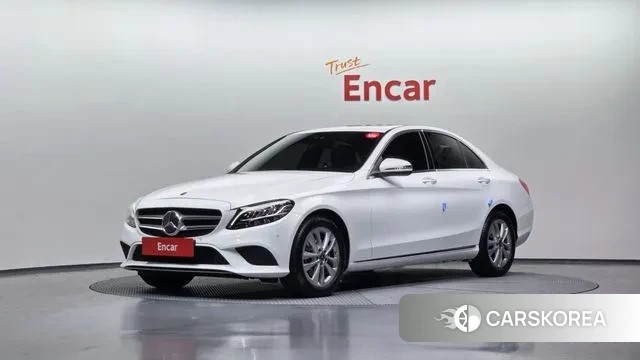 Mercedes-Benz C-Class W205 2020 Белый из Кореи