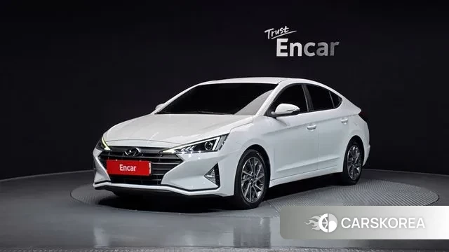 Hyundai The New Avante AD 2018 Белый из Кореи