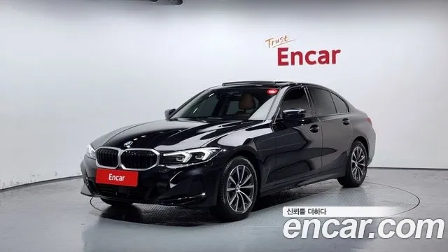 BMW 3 Series (G20) 2023 Черный из Кореи