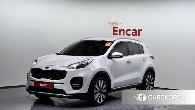 Kia Sportage 4th Generation 2018 Белый из Кореи