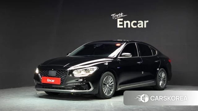 Hyundai Grandeur IG Hybrid 2019 Черный из Кореи