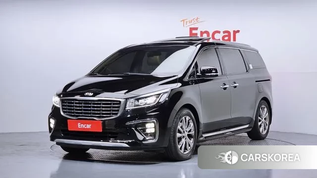 Kia The New Carnival 2018 Черный из Кореи